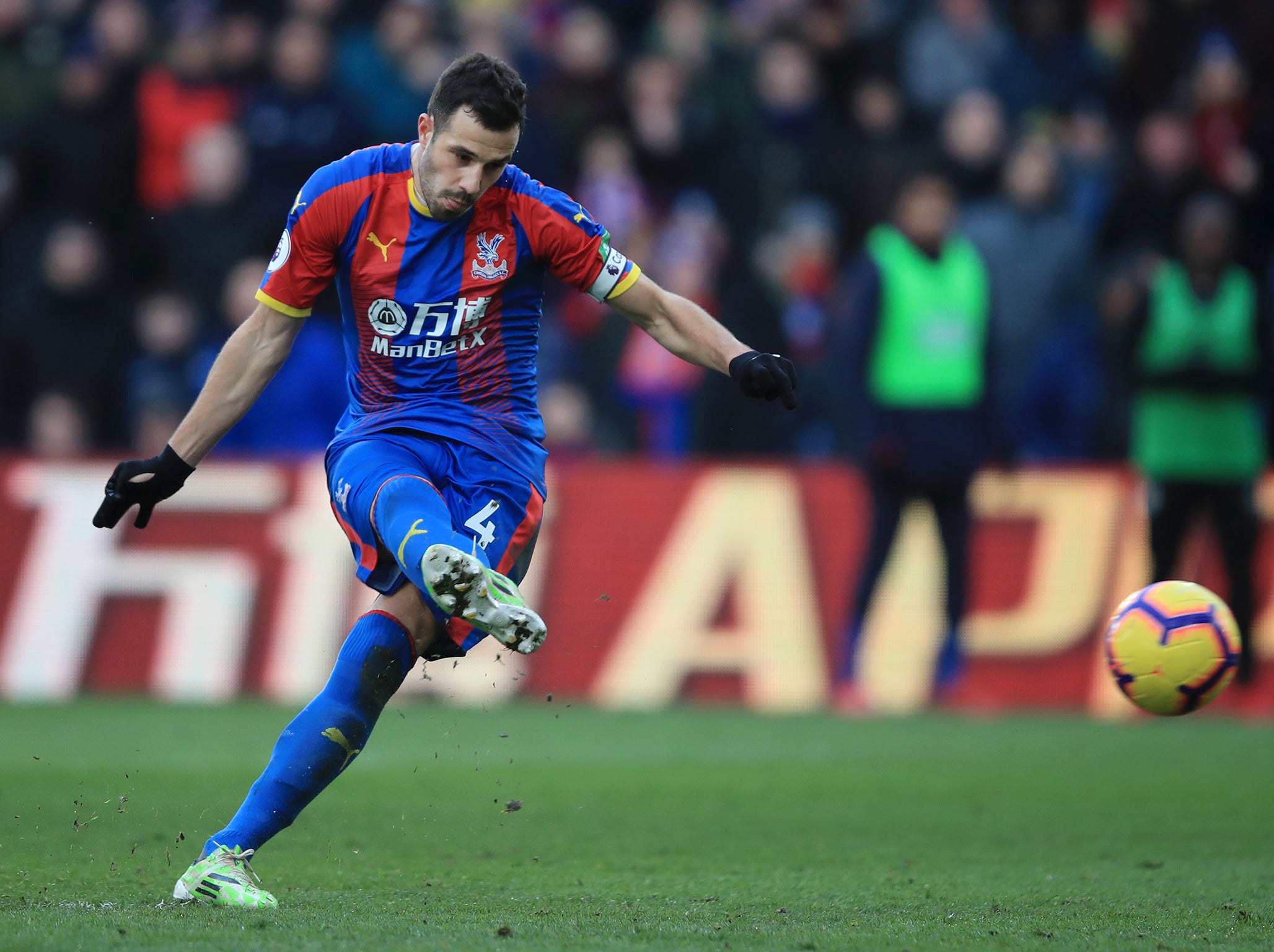 Luka Milivojevic opened the scoring from the spot