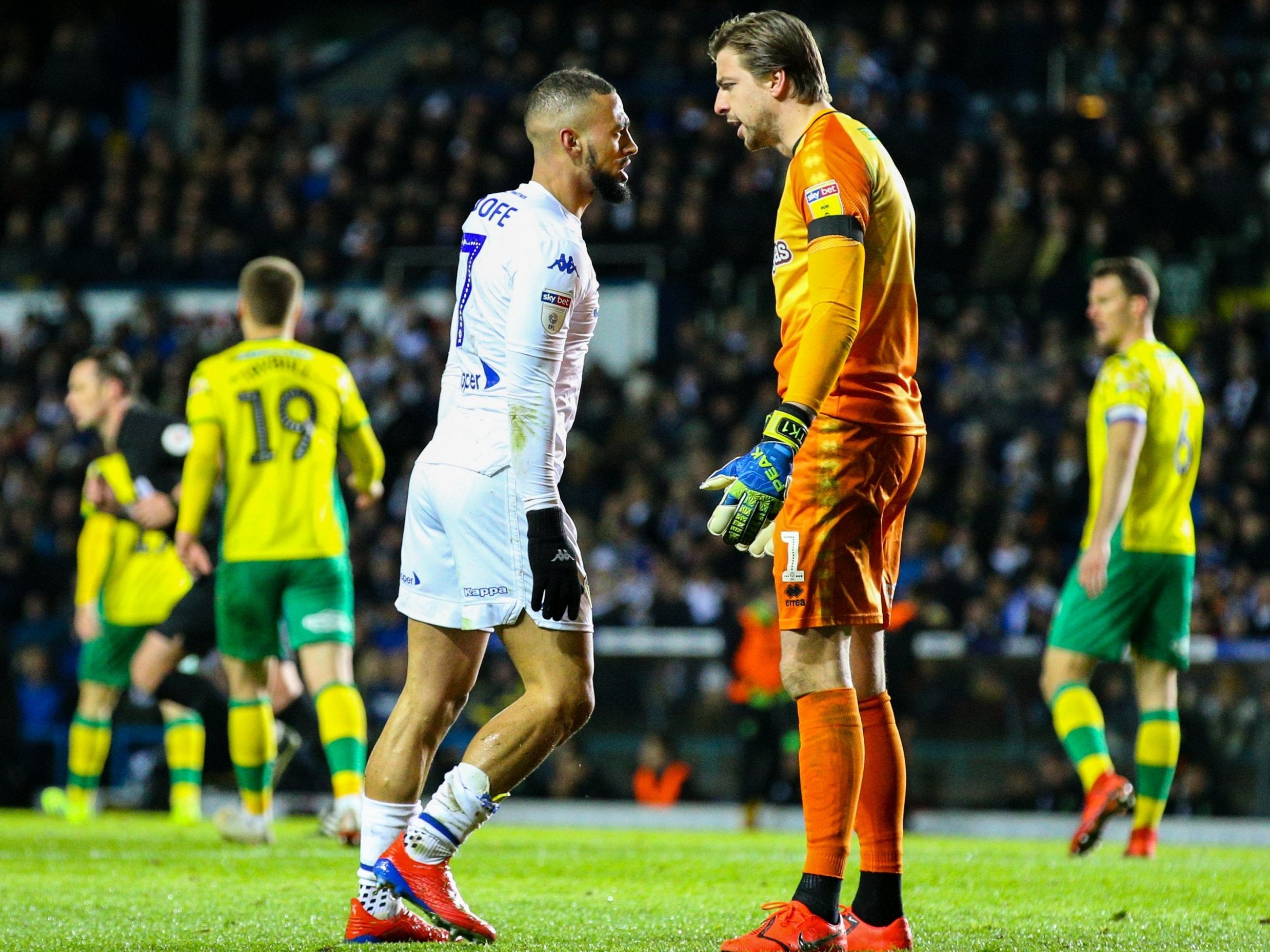 Tensions flared in the top of the table clash