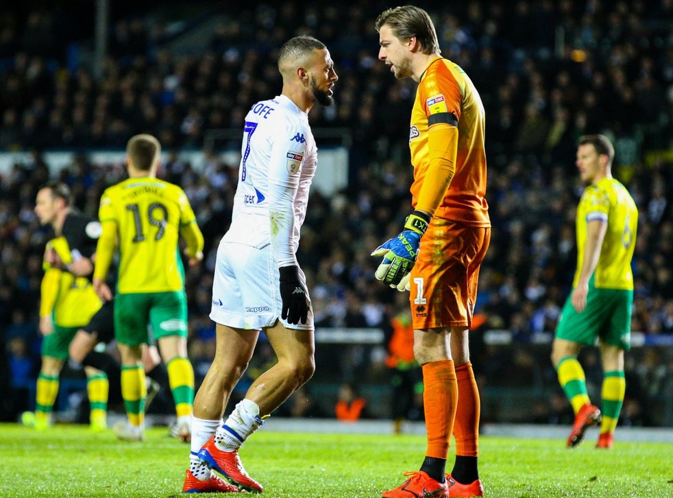 Leeds Vs Norwich Mario Vrancic Double Helps Canaries Soar Back To Championship Summit The Independent The Independent