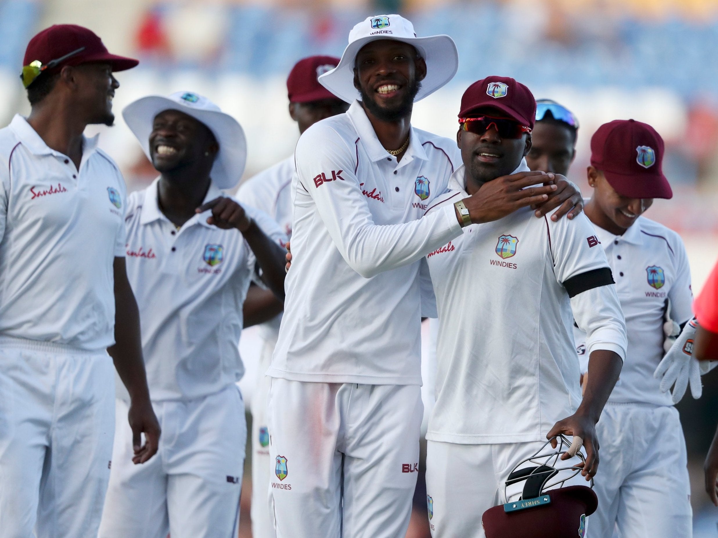 West Indies won by 10 wickets