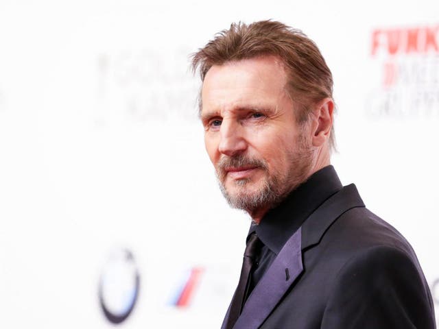 Liam Neeson at the Golden Camera Awards in February 2018