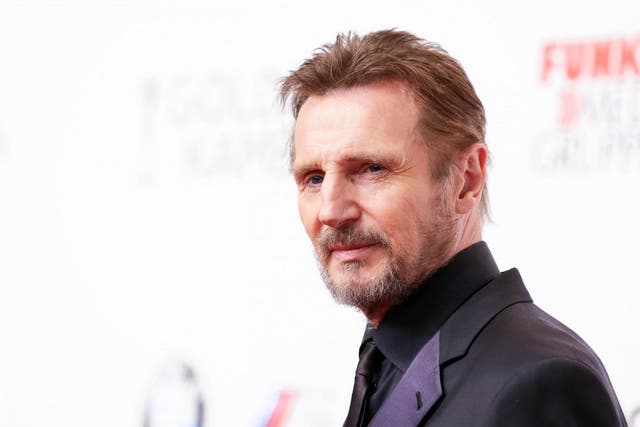 Liam Neeson at the Golden Camera Awards in February 2018
