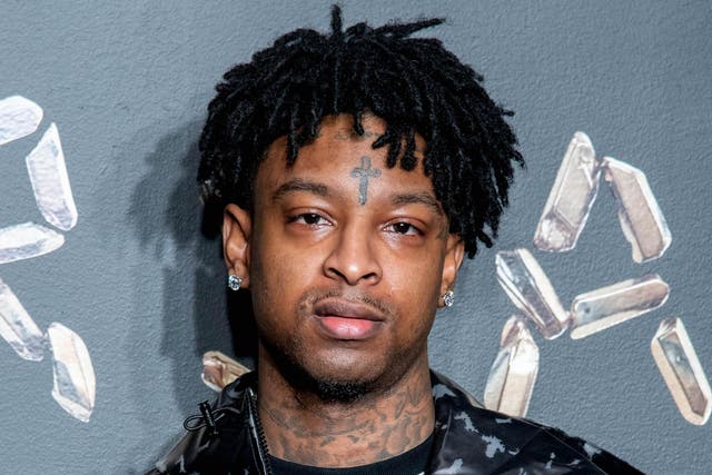 21 Savage was arrested by US immigration authorities over the weekend on claims he is actually a UK national