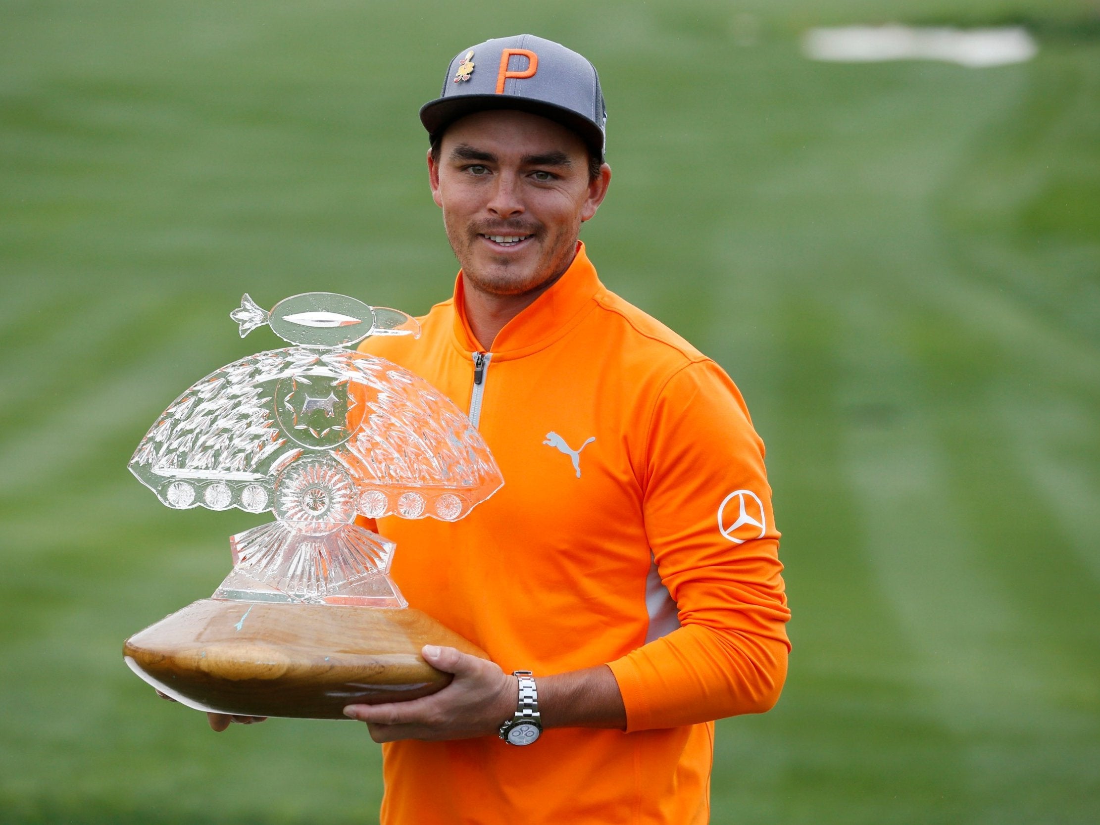 Rickie Fowler won the Phoneix Open despite losing a five-shot lead in one hole