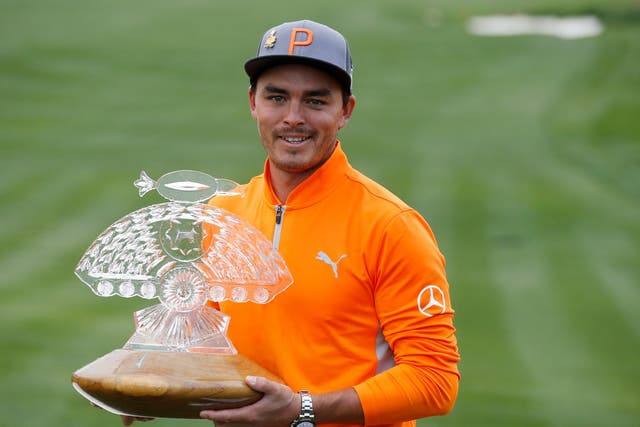 Rickie Fowler won the Phoneix Open despite losing a five-shot lead in one hole