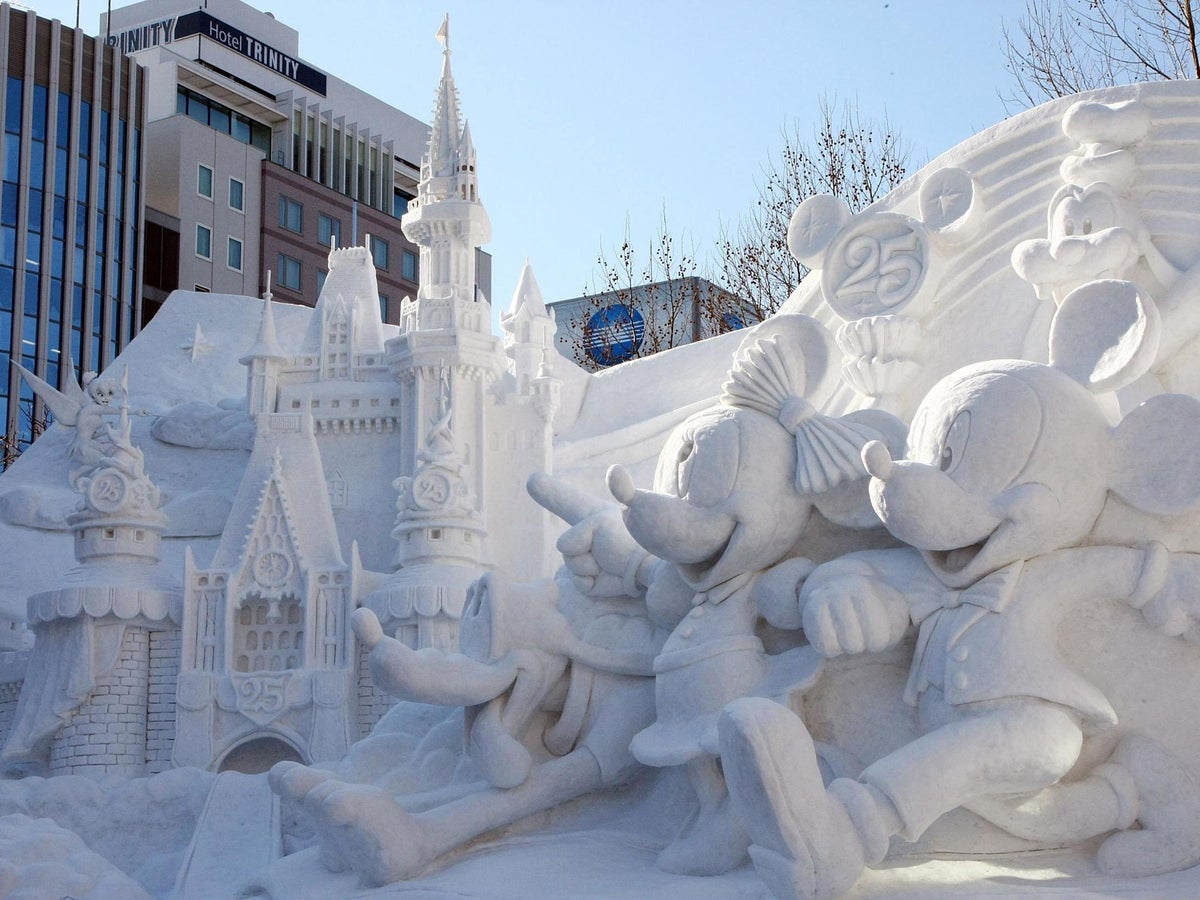 Sapporo Snow Festival 2019: What is the annual sculpture in Japan? | The Independent | The Independent