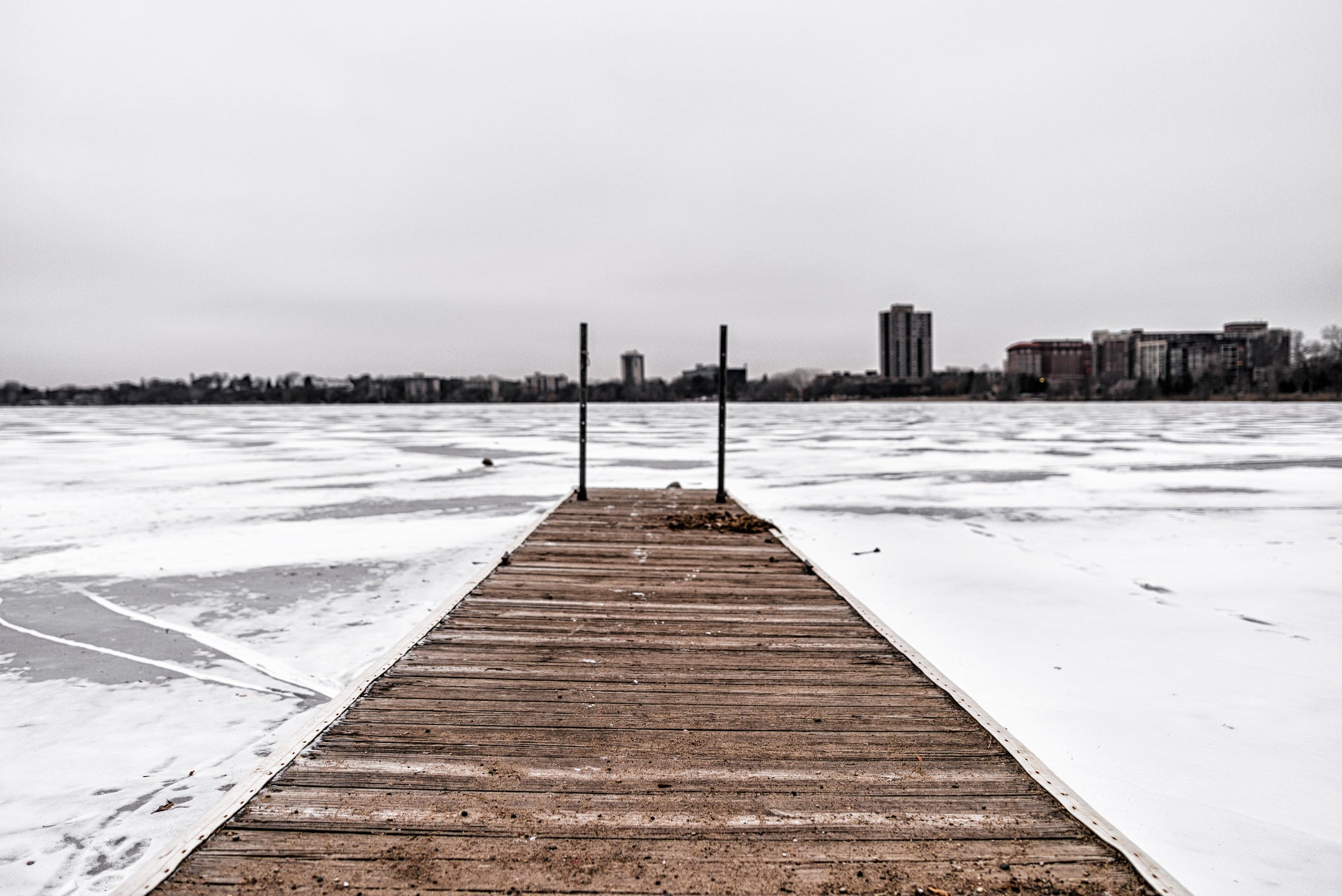 Winter on the Frozen Lakes, Minnesota (iStock)