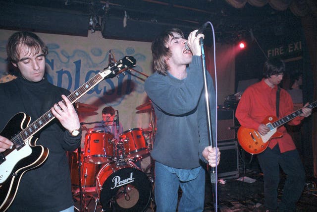 Oasis’s London debut at the Water Rats, January 1994