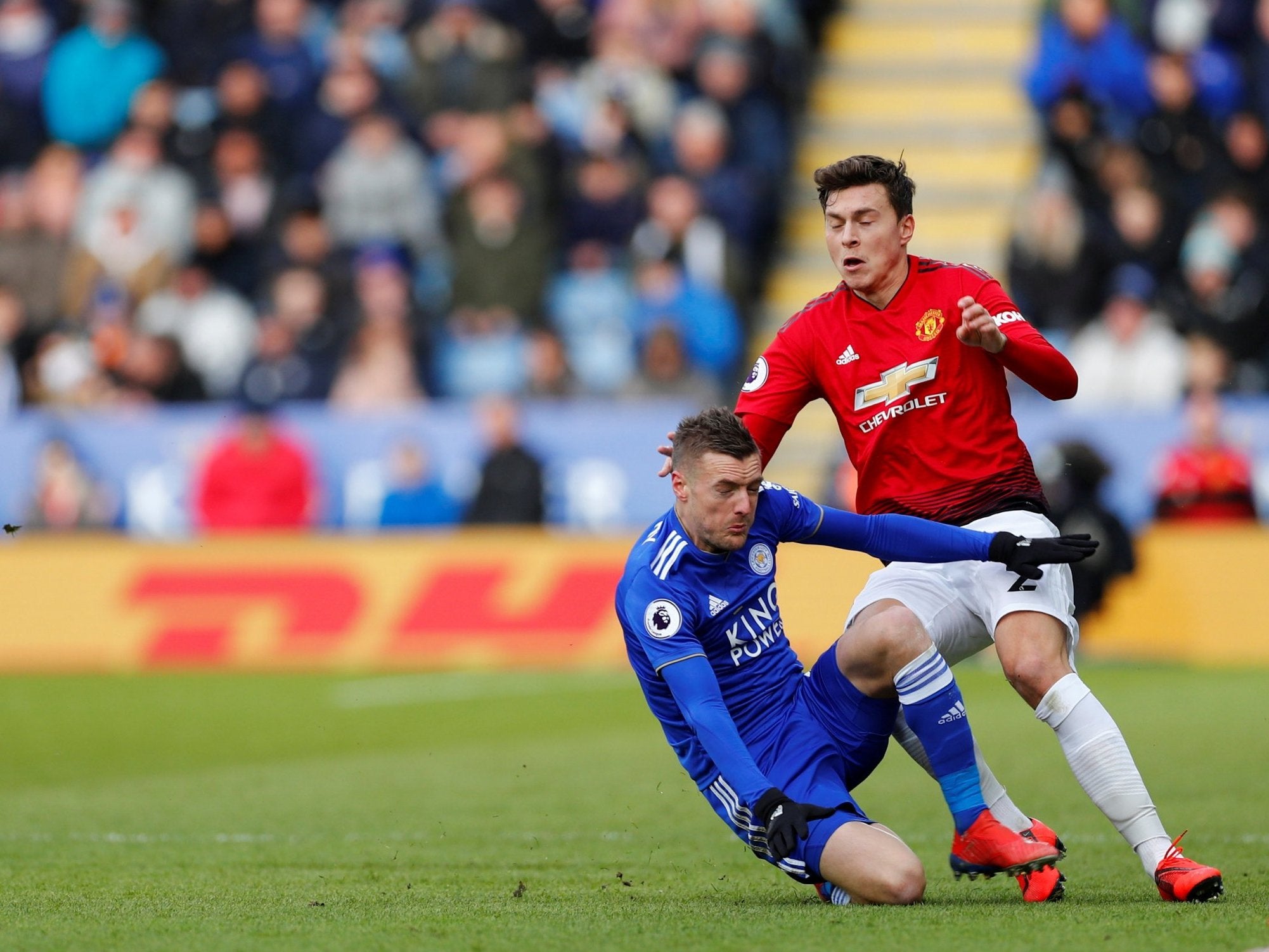 Lindelof was integral to United’s scrappy clean sheet against Leicester on Sunday