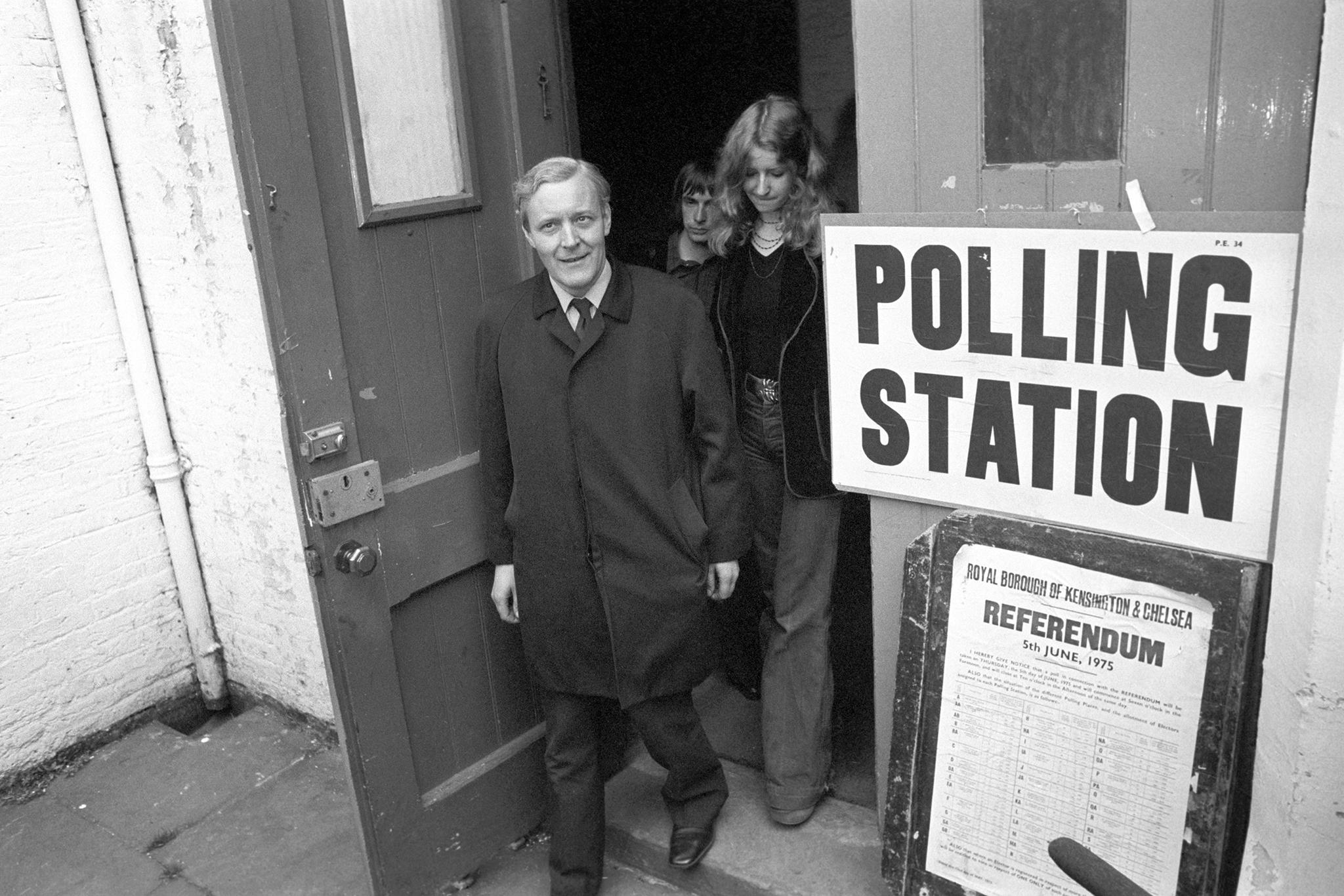 Tony Benn was the figurehead for the left wing of the Out campaign