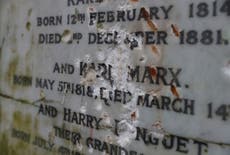 Karl Marx's grave 'damaged beyond repair' in hammer attack at London cemetery