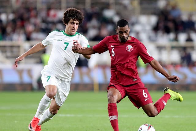 Ali Issa Ahmad went to an Asian Cup match between Qatar and Iraq on 22 January