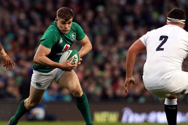 Garry Ringrose has been ruled out of Ireland's Six Nations game against Scotland