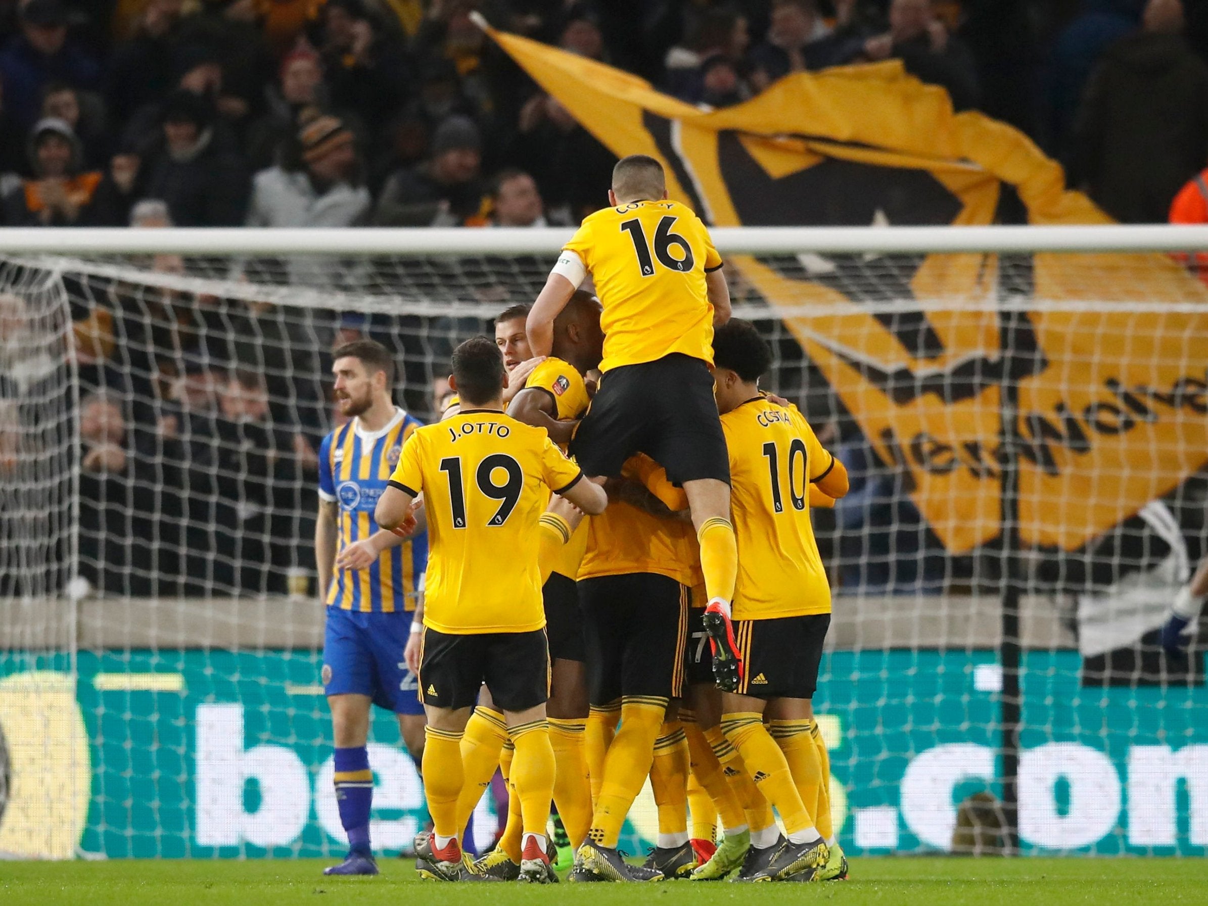 Wolves will face Bristol City in the FA Cup fifth round