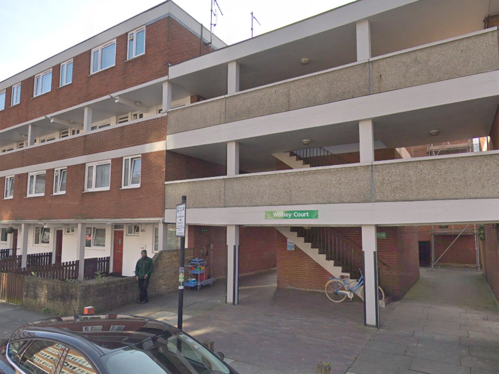 A teenager was stabbed to death in Wolsey Court, Battersea