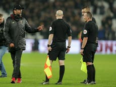 Klopp asked to explain comments after Liverpool’s West Ham draw