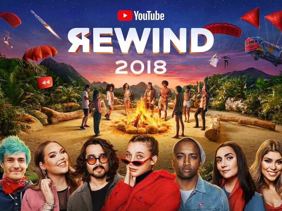 Stars like Twitch streamer Ninja appeared in YouTube Rewind 2018