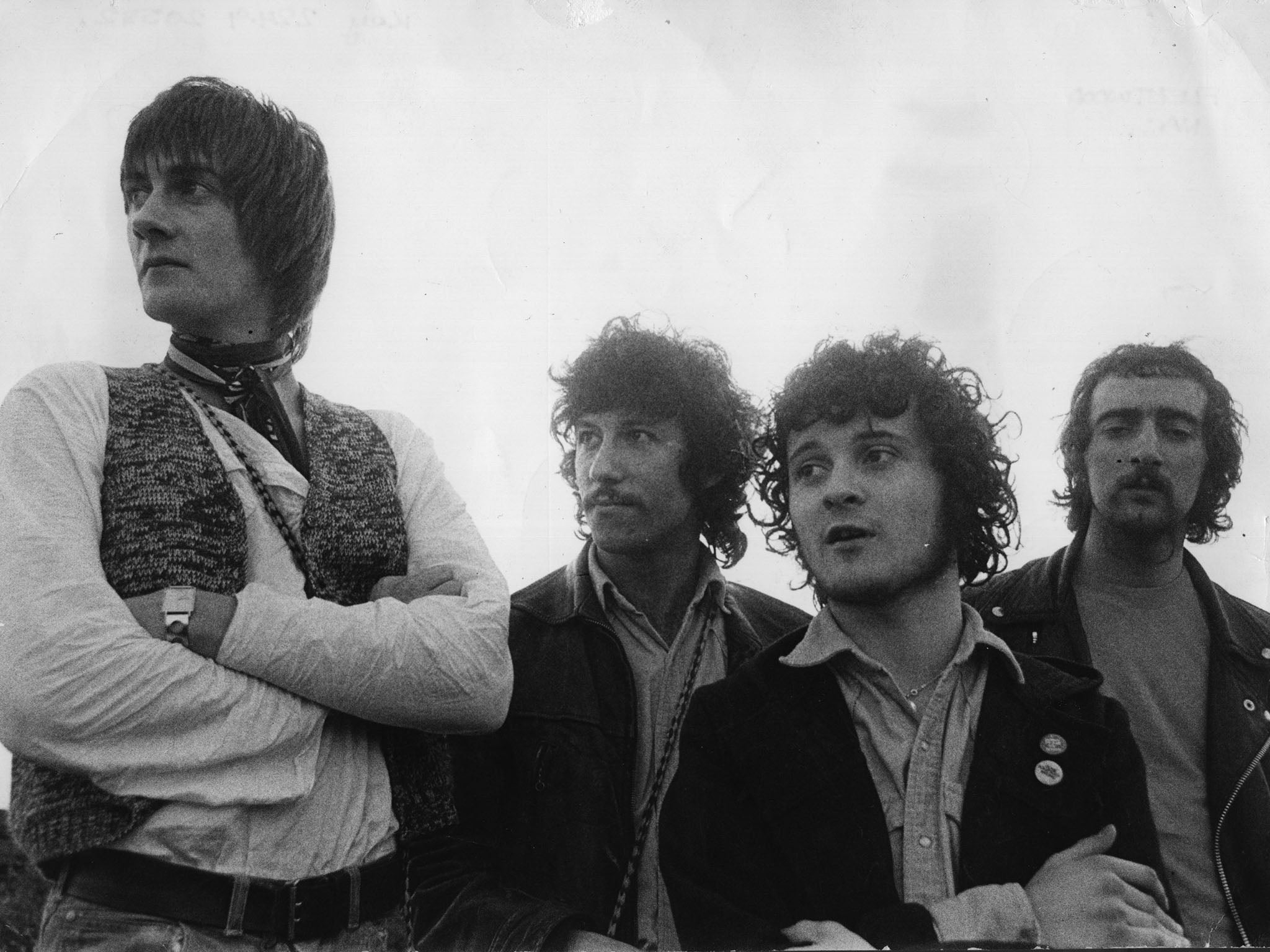 The Mac in June 1968: (from left) Mick Fleetwood, Peter Green, Jeremy Spencer and John McVie (Getty)