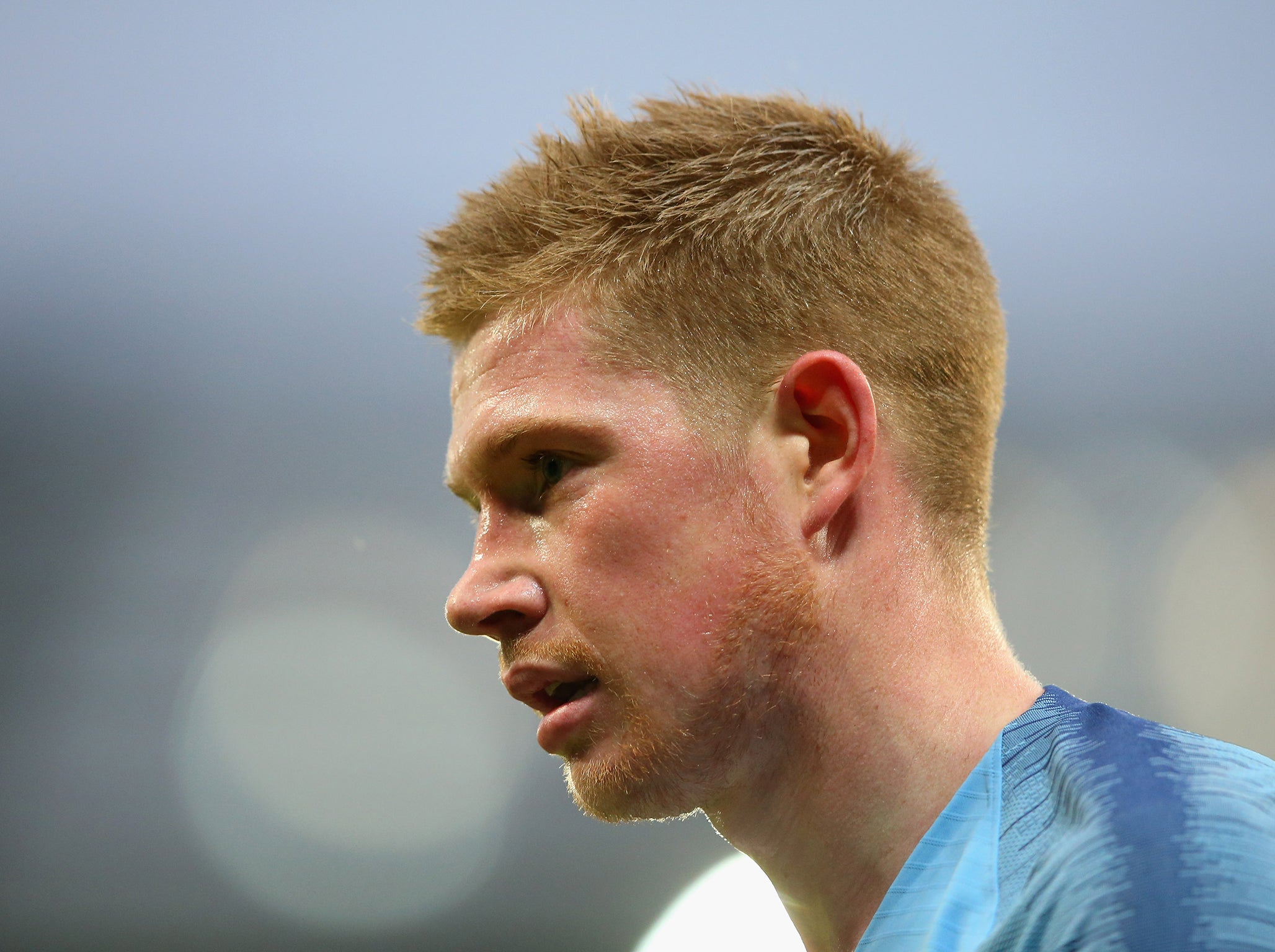 Kevin de Bruyne has missed most of the season