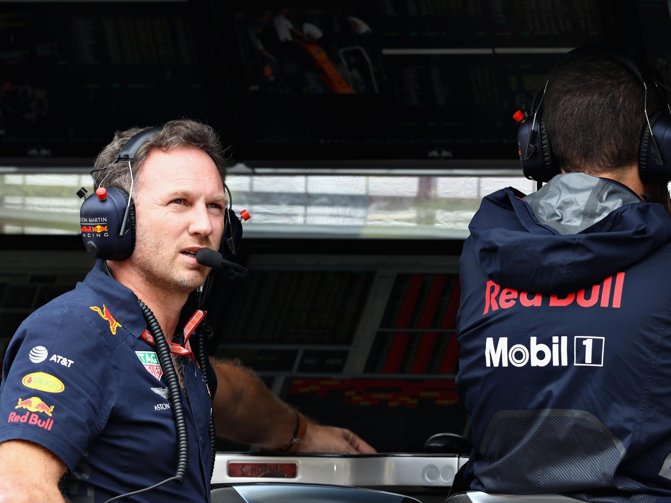 Red Bull team principal Christian Horner