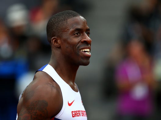 Chambers holds the fifth fastest 100m time in British history