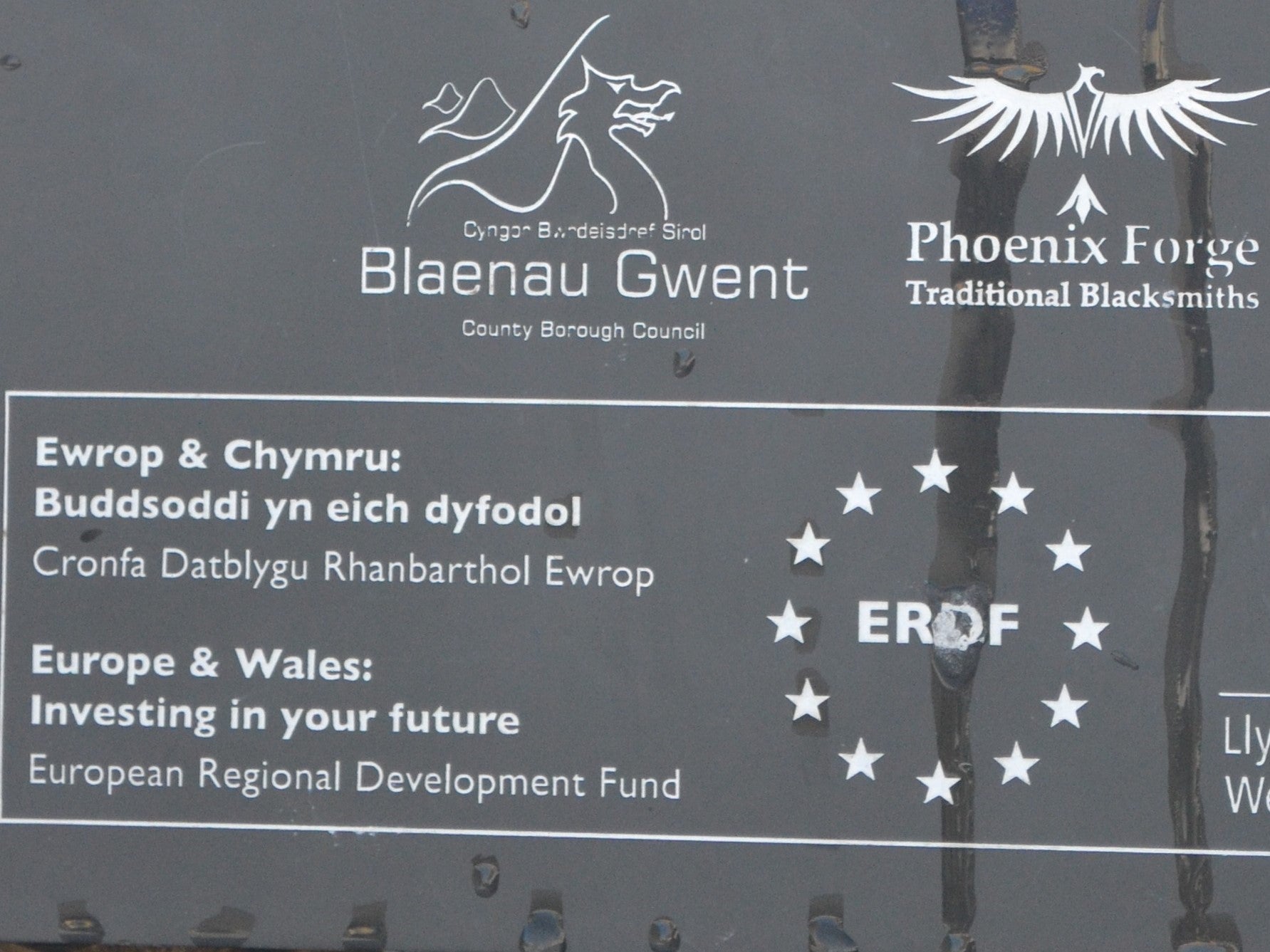 Blaenau Gwent is now peppered with signs boasting of EU investment