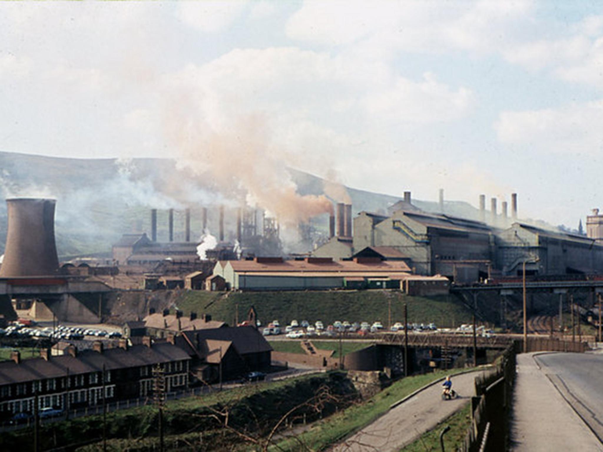 In the 1960s the Ebbw Vale steelworks employed 11,000 people