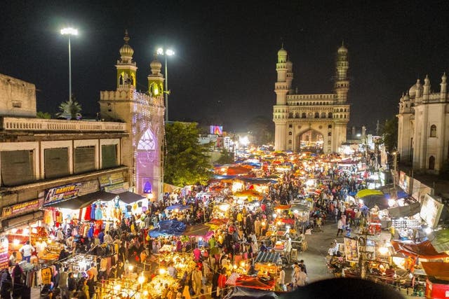 Charminar is a mosque that looks as charming as it sounds 