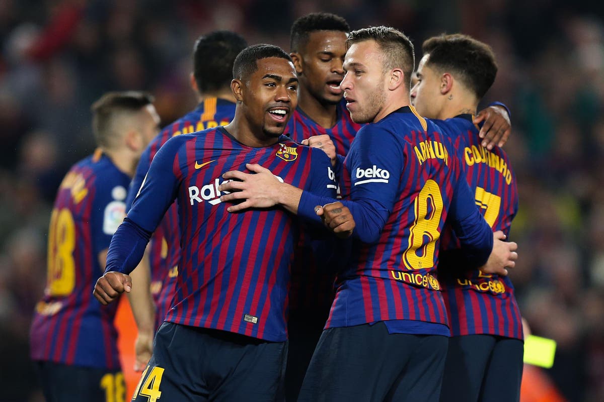 Barcelona vs Real Madrid result: Malcom rises from Lionel Messi’s shadow to leave Copa del Rey semi-final on tenterhooks