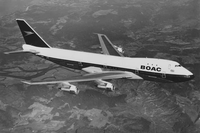 Sky queen: a Boeing 747 in the colours of BOAC, forerunner of British Airways