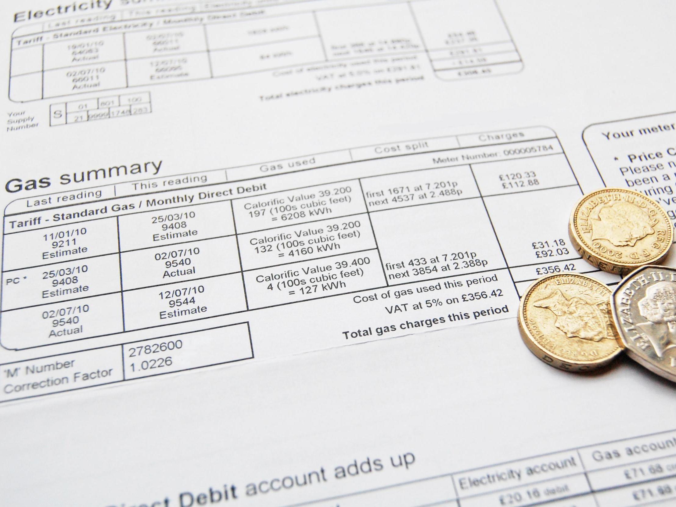 Bills will rise once the price cap is increased