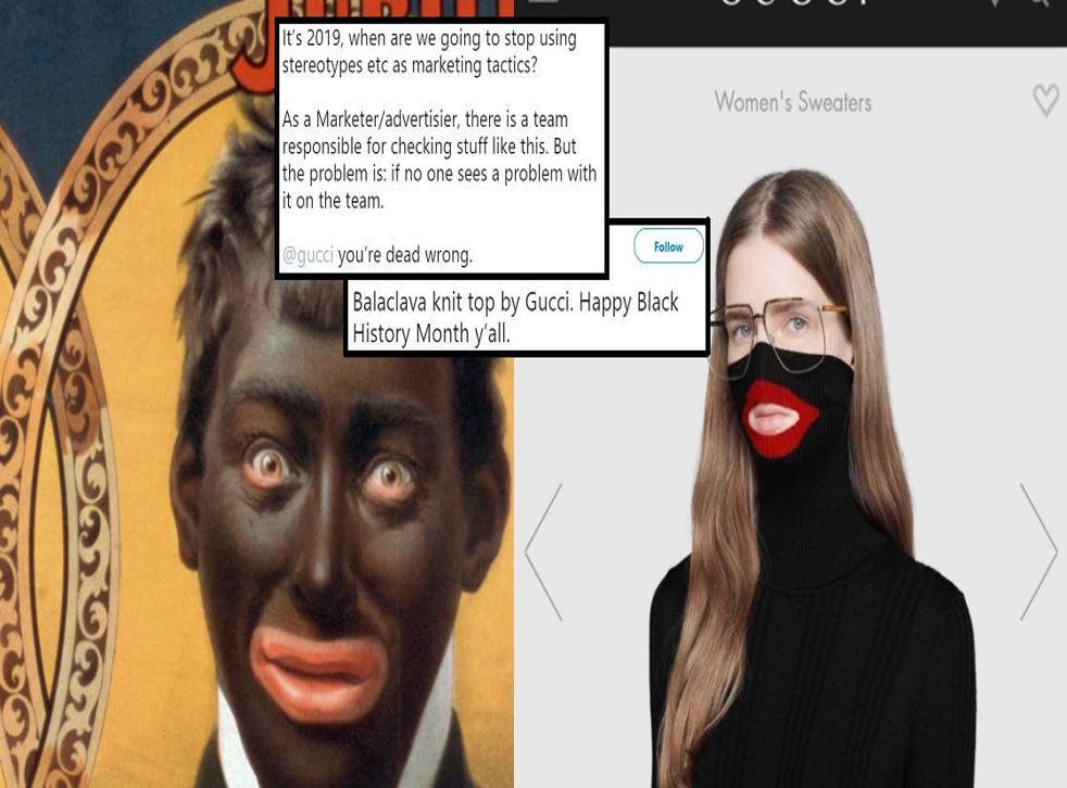 inaktive trend skat Gucci removes £690 balaclava top after accusations of 'blackface' | indy100  | indy100