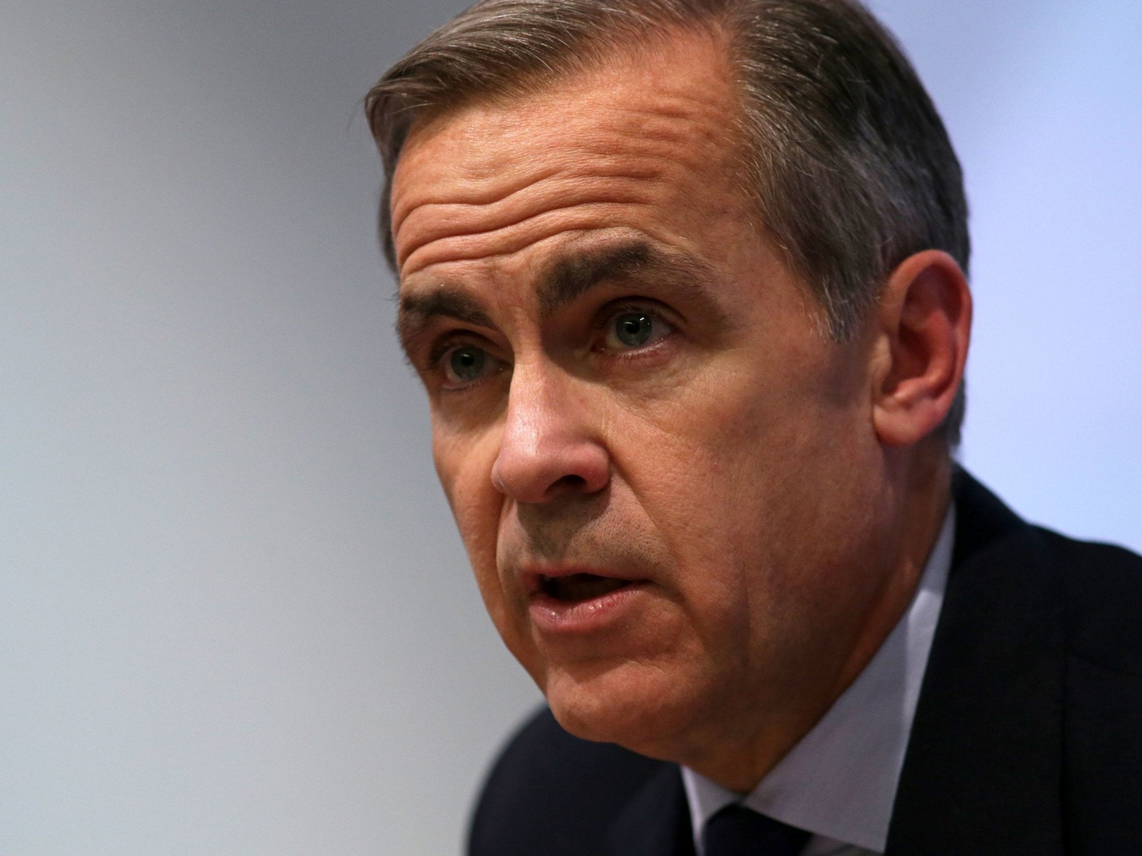 The Bank of England governor Mark Carney has signalled faster interest rate rises