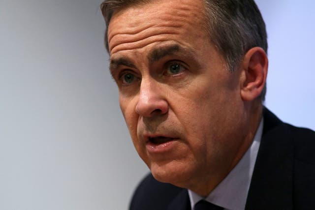 The Bank of England governor Mark Carney has signalled faster interest rate rises