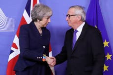 EU and UK agree to restart Brexit talks after May visits Brussels