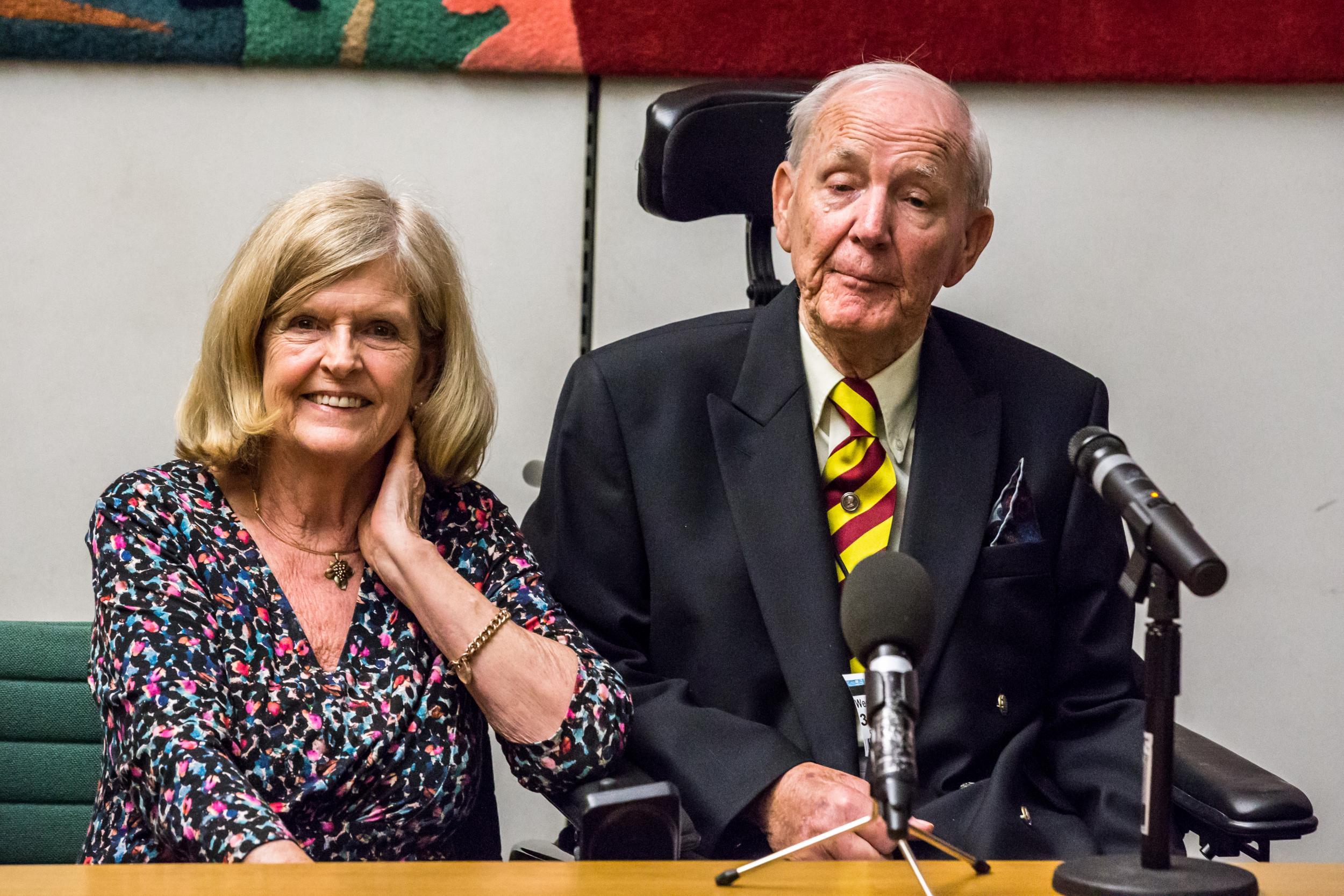Ann and Geoffrey Whaley had been married for 52 years