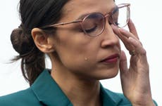AOC wipes away tears at protest over ICE: '‘They don't deserve a dime'