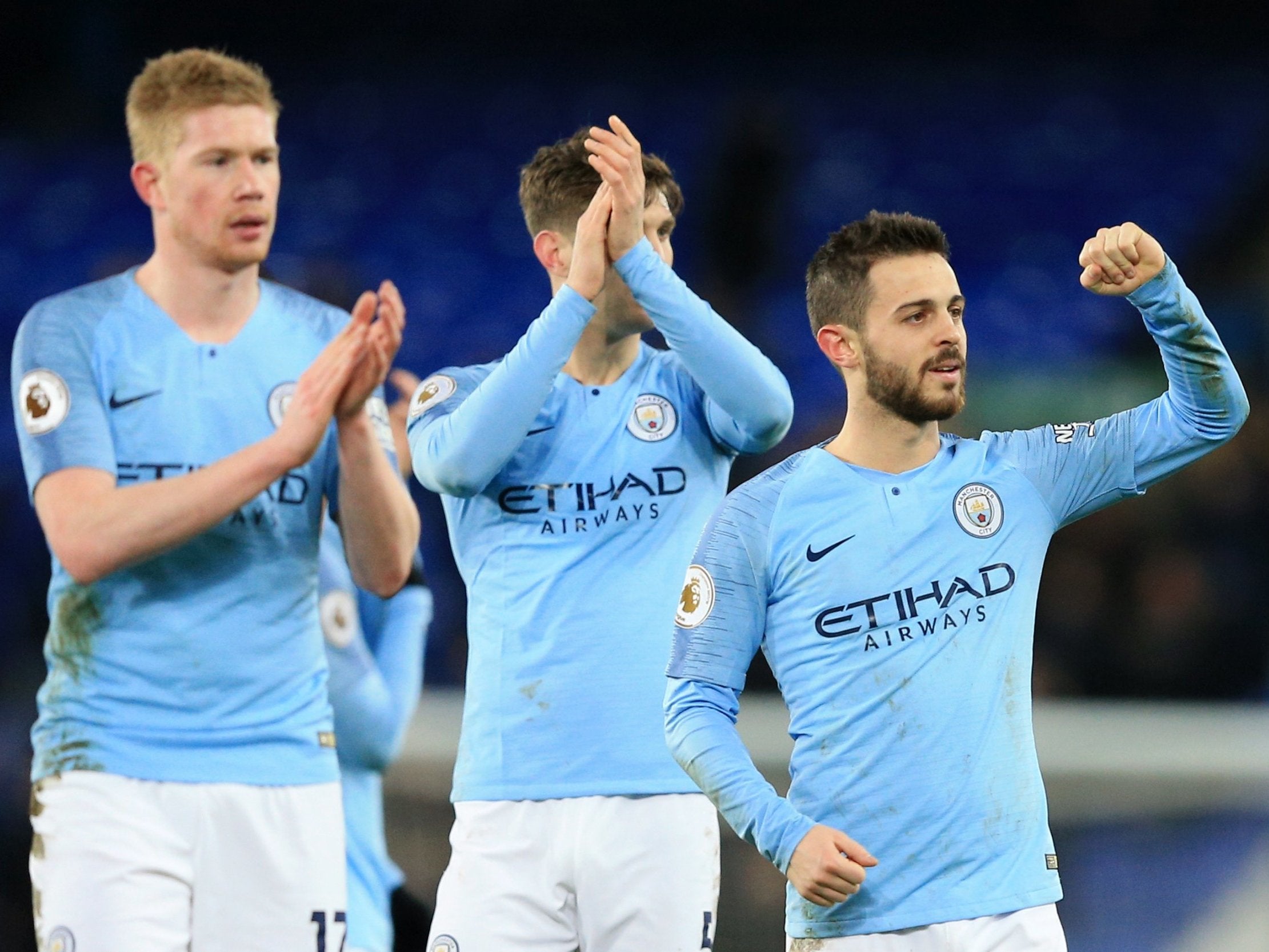 Benardo Silva says the title race has turned in City’s favour