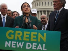 AOC announces sweeping Green New Deal 'to save the world'
