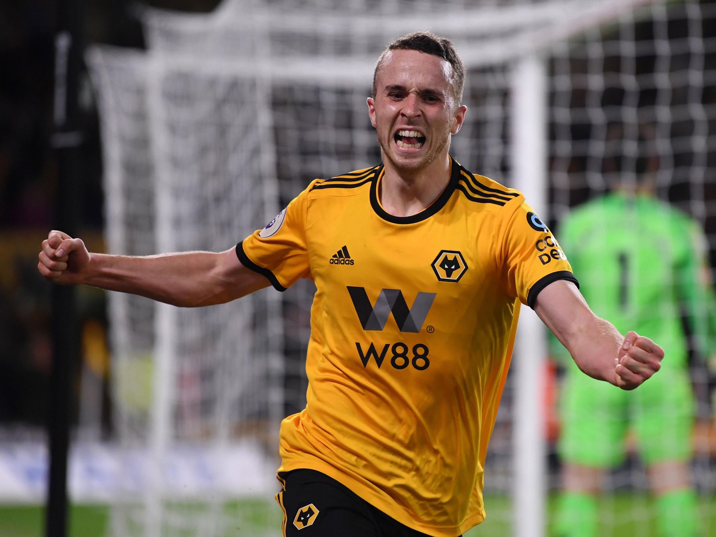 Diogo Jota is an injury doubt for the match