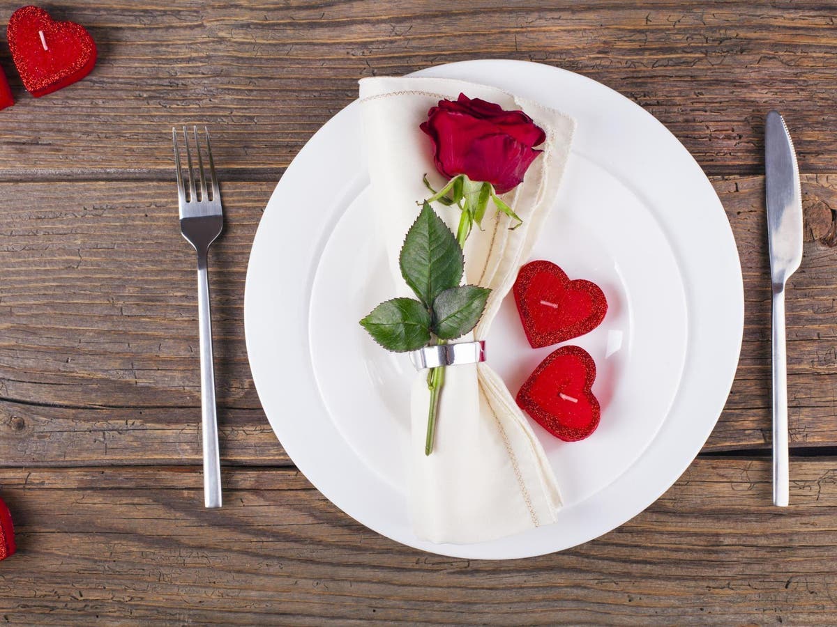 valentines day meal delivered in ballingry fife