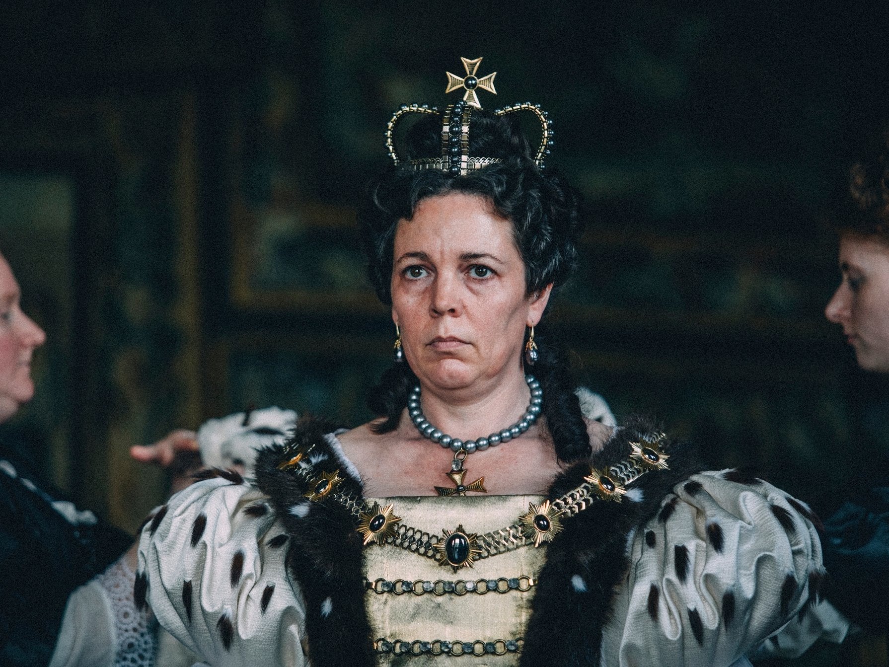 Olivia Colman’s performance as Queen Anne might be her best yet