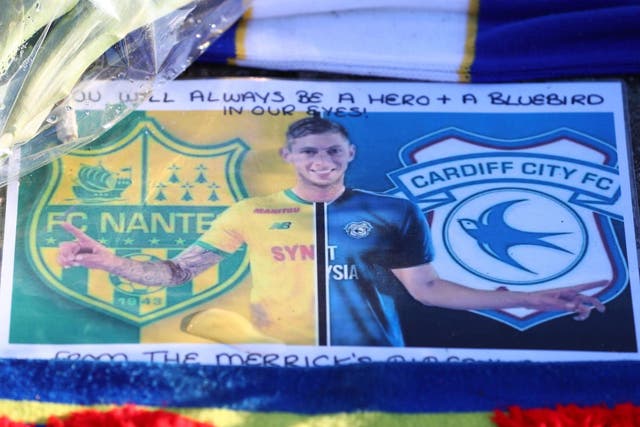 Tributes have been paid to Emiliano Sala after his body was found in a plane wreckage in the English Channel