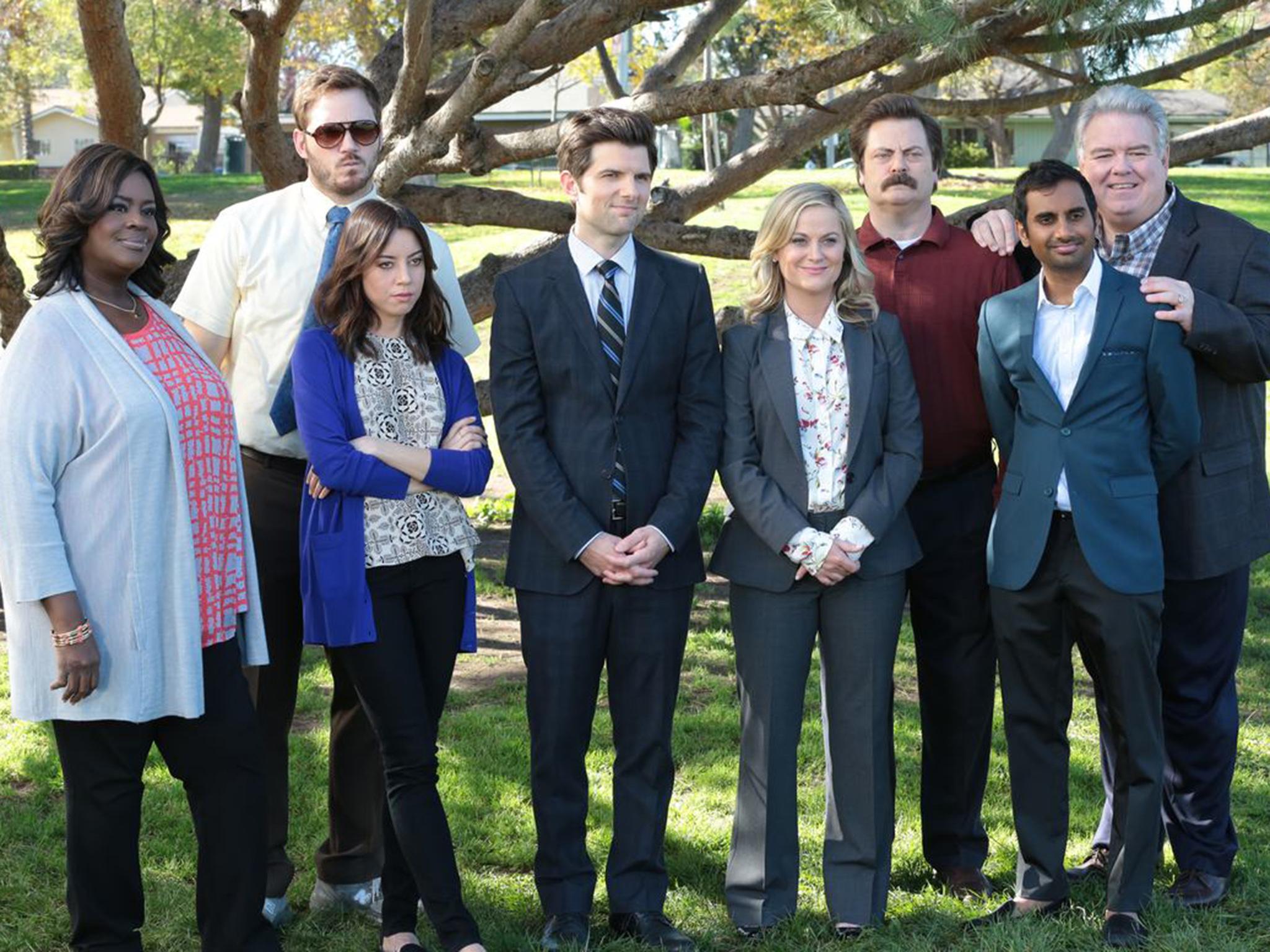 The cast of ‘Parks and Recreation’