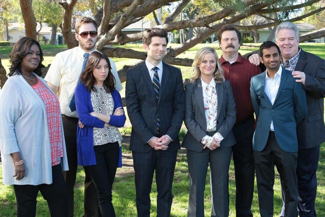 The cast of ‘Parks and Recreation’