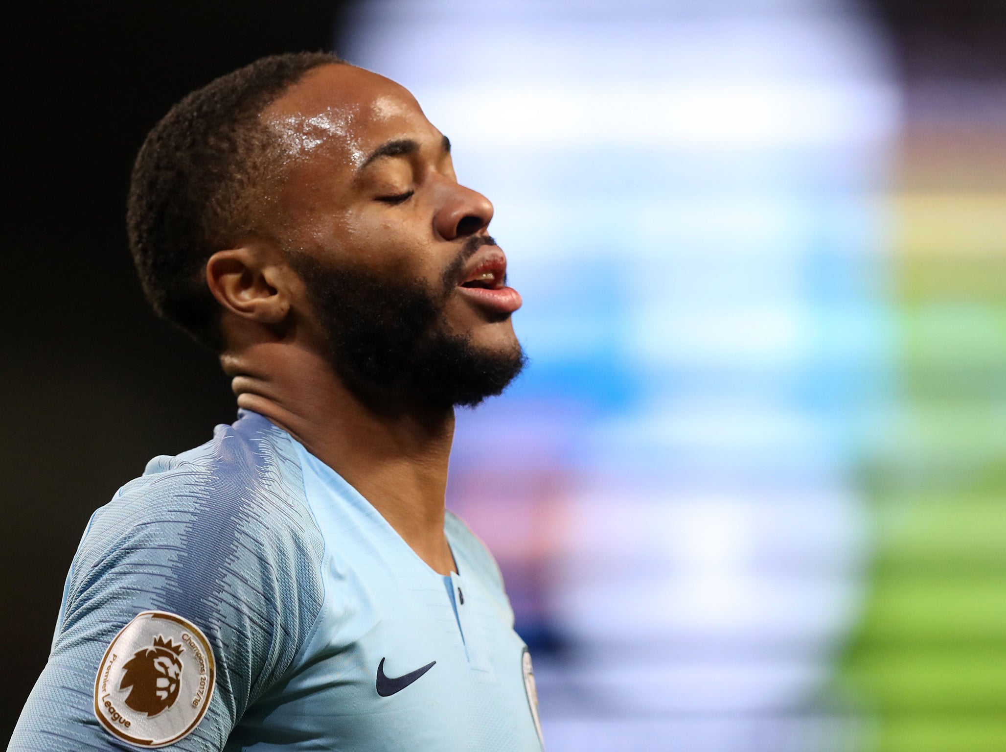 Raheem Sterling has been repeatedly targeted