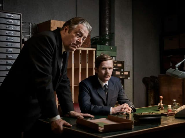 Roger Allam (left) and Shaun Evans in ‘Endeavour’