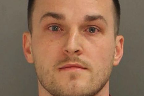 Matthew Aimers was arrested at his wedding (Bucks County District Attorney's Office)