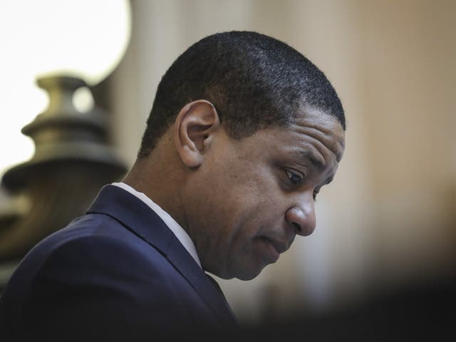 Virginia's lieutenant governor left lawmakers speechless on Sunday as he likened himself to a lynching victim while battling sexual assault allegations.