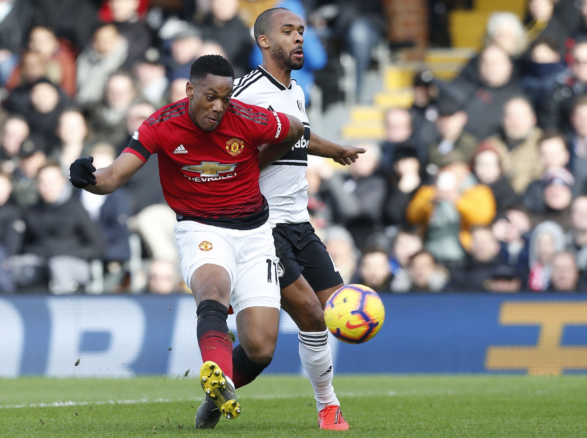 Anthony Martial scored a sublime second